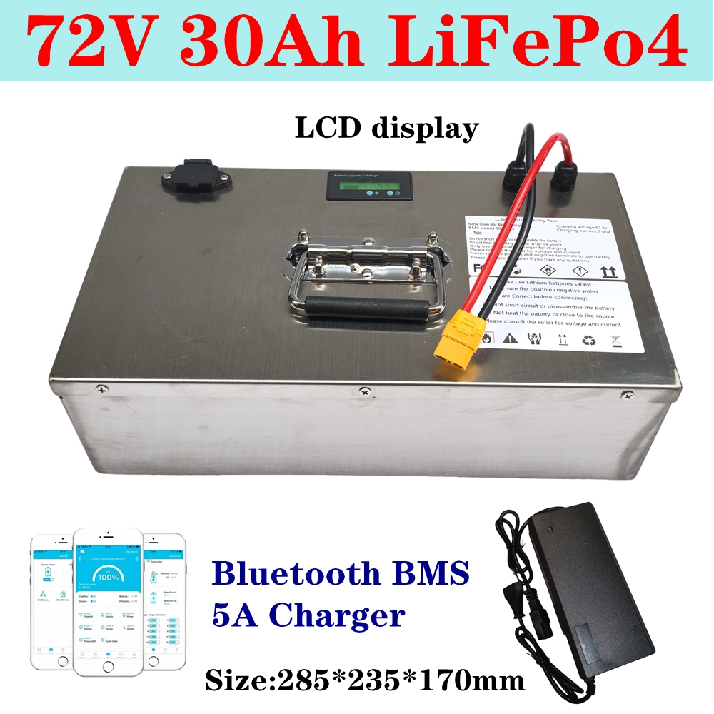 72V 30Ah Lifepo4 Battery Pack - Yükseltilmiş 72V 30Ah 20Ah Lifepo4 pil