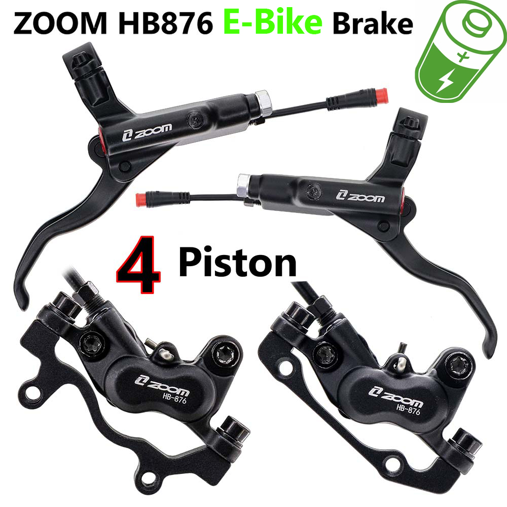 Zoom Hydraulic Brake 4 Piston E-Scooter - ZOOM HB-876E E-Bisiklet 4 Pistonlu Hidrolik