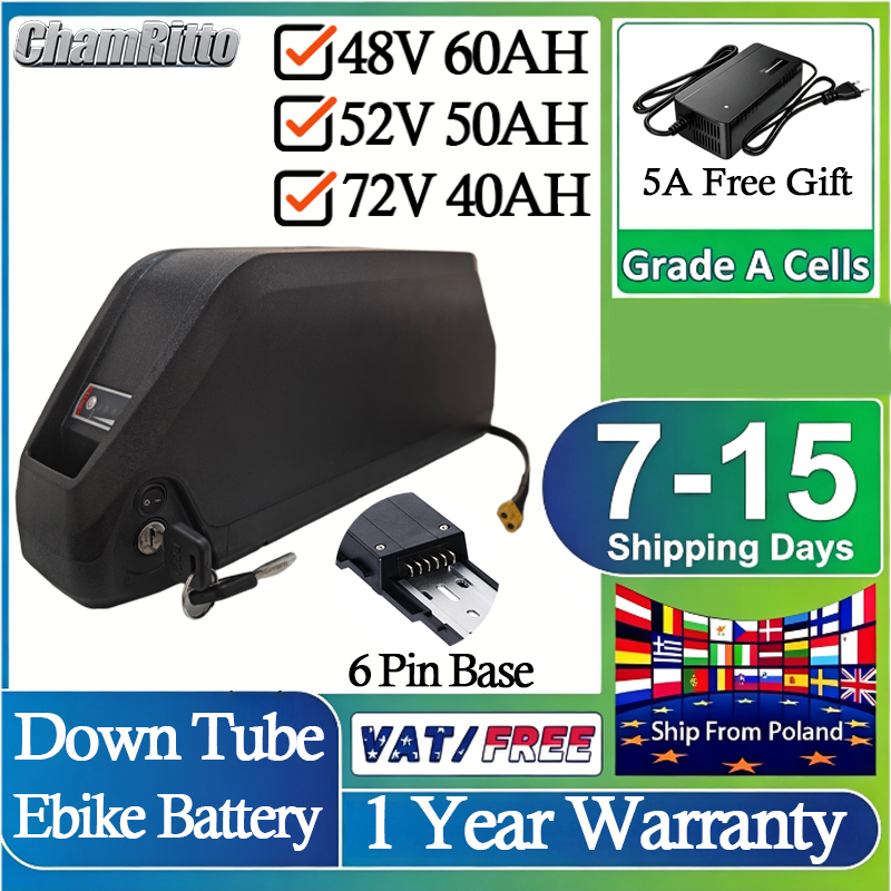 60V 30Ah 21700 Battery Pack - 52V 50AH E-Bisiklet Bataryası 21700 72V
