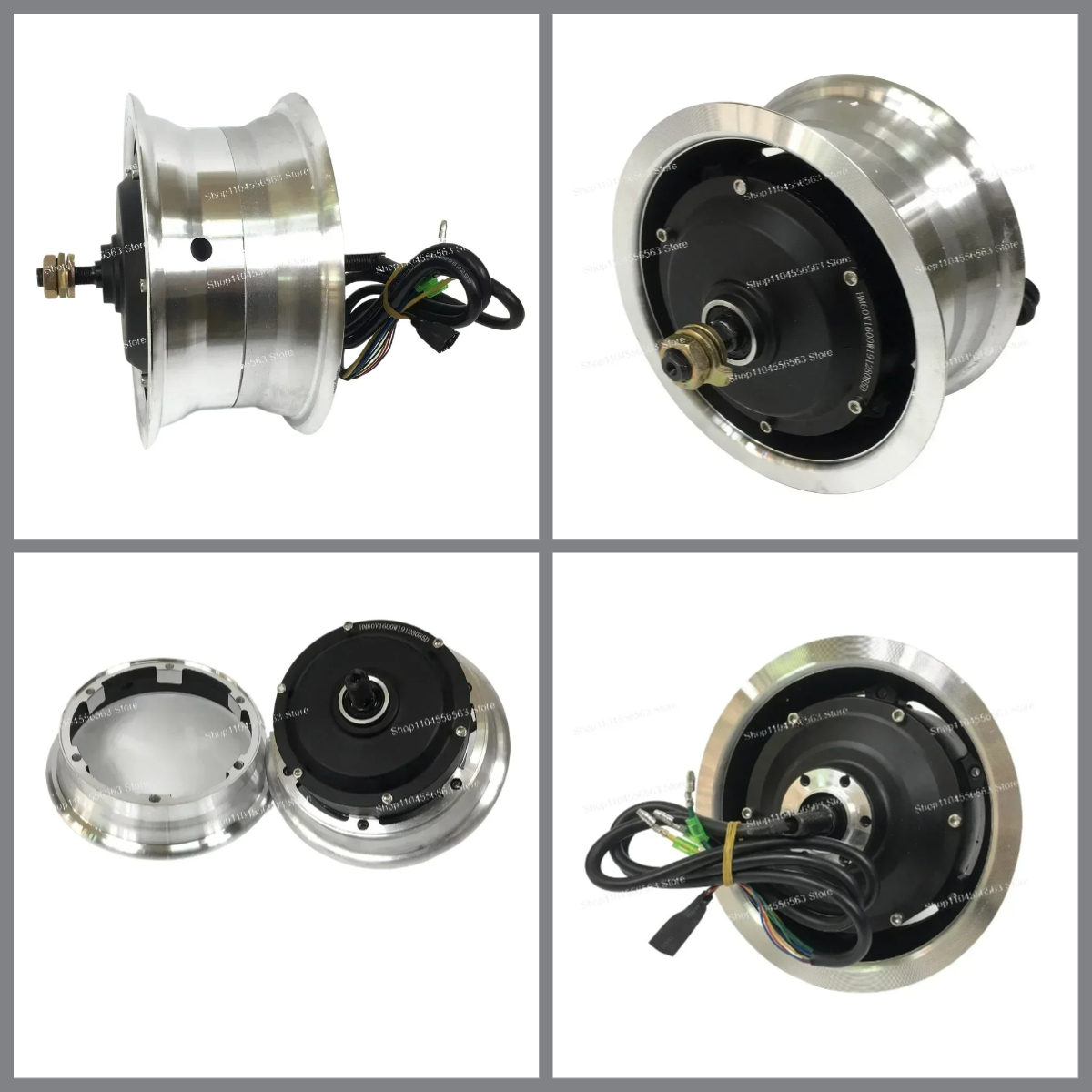 11 Inch 72V 3500W Motor Wheel - 60V/72V elektrikli scooter tekerlek göbeği motoru