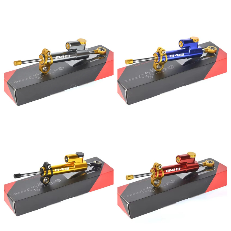 Steering Damper Stabilizer Kit Cnc - DUCATI 848 2007-2013 2008 2009 2010