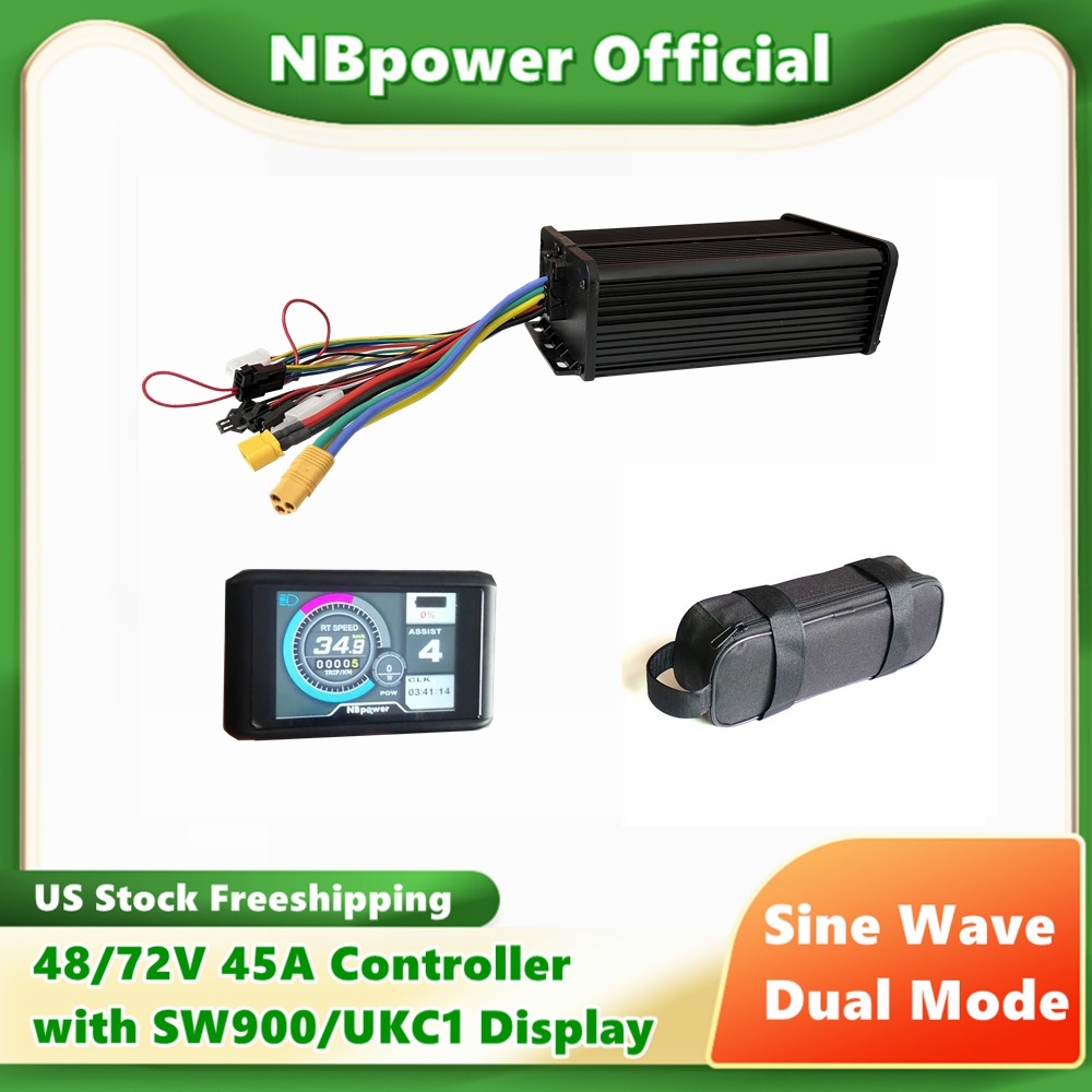 72V 45A Dual Controller - ABD Stok Çift Modlu NBpower 48V/72V