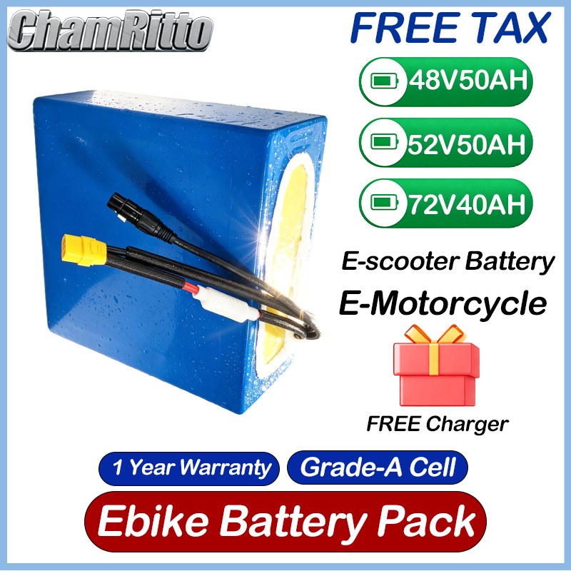 Elektrikli Bisiklet 48V 30ah L - 60V 30Ah 21700 Battery Pack incelemesi ve fiyatı