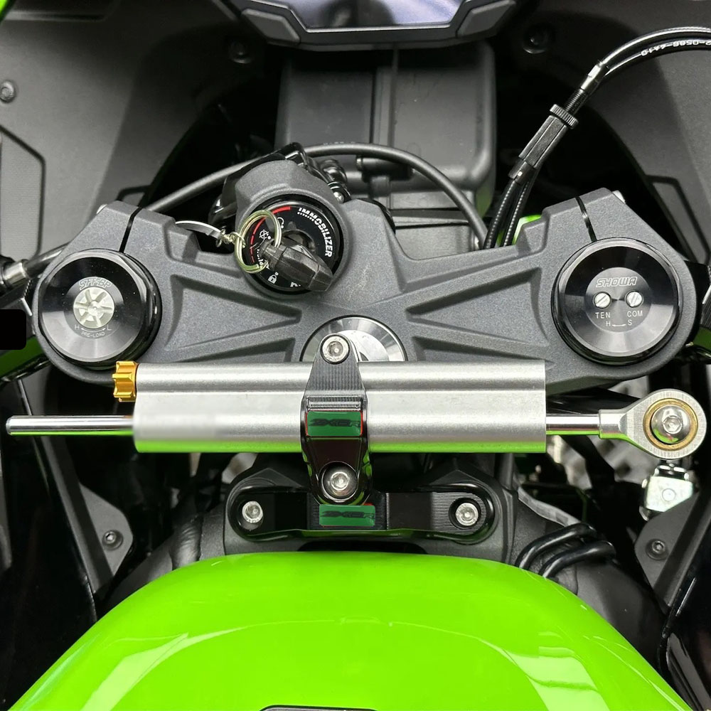 Kawasaki Ninja ZX 6R ZX-6R ZX6 - Steering Damper Stabilizer Kit Cnc incelemesi ve fiyatı