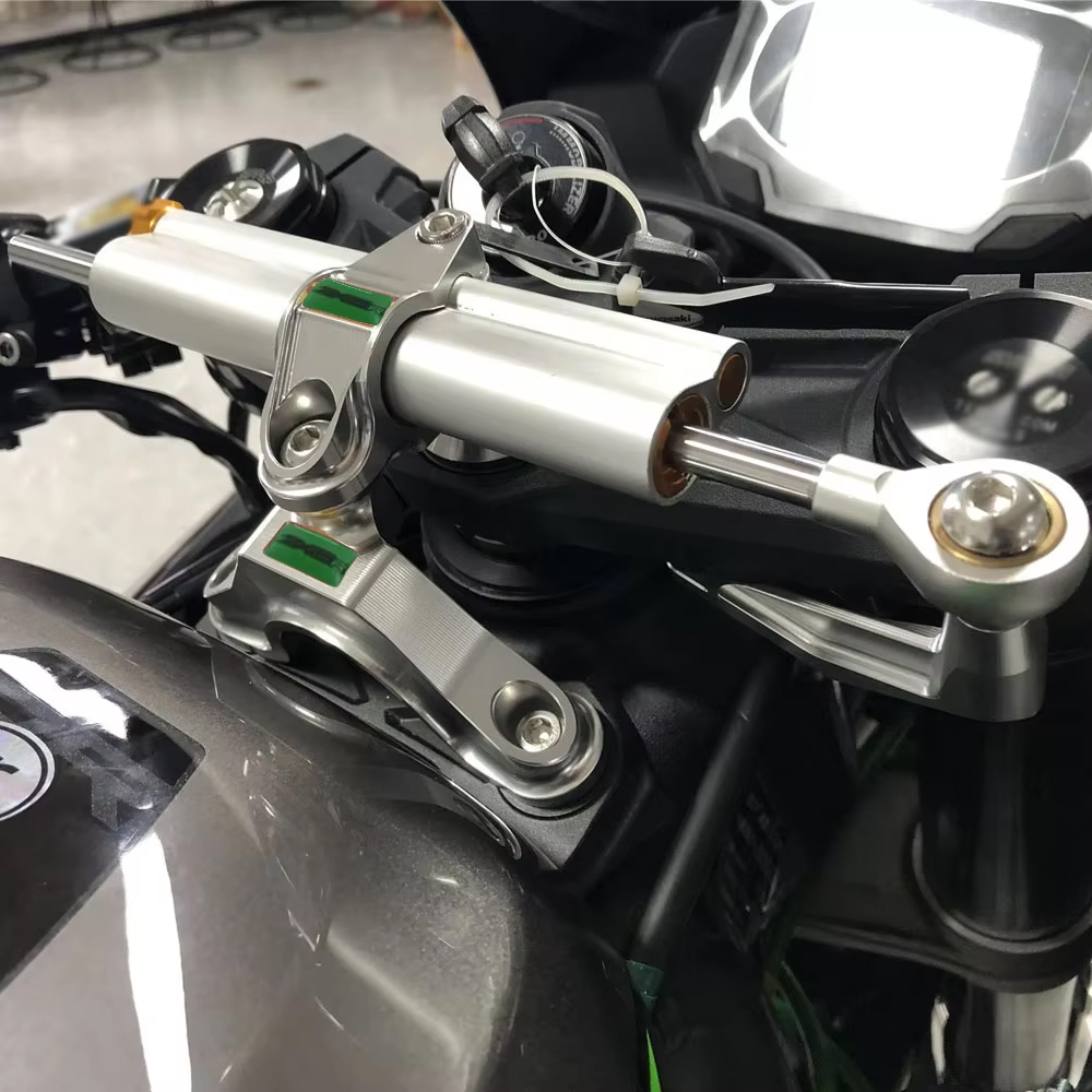 Kawasaki Ninja ZX 6R ZX-6R ZX6 - Steering Damper Stabilizer Kit Cnc incelemesi ve fiyatı
