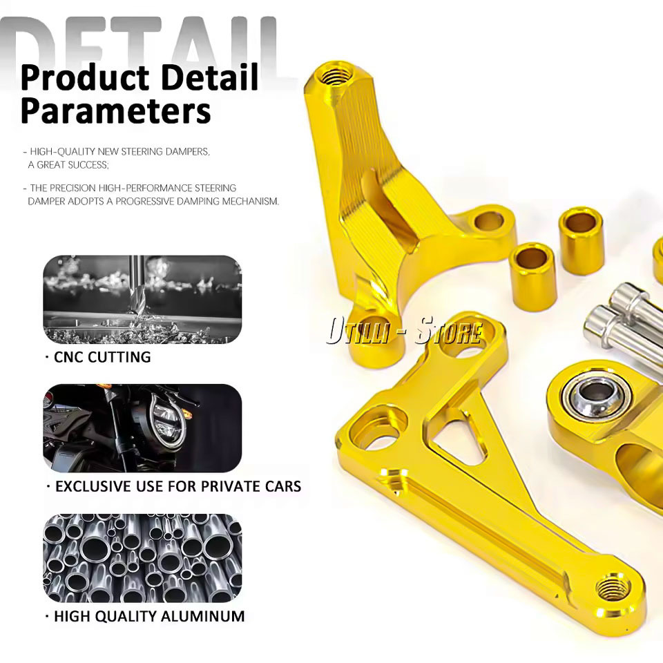 Direksiyon amortisörleri Honda - Steering Damper Stabilizer Kit Cnc incelemesi ve fiyatı