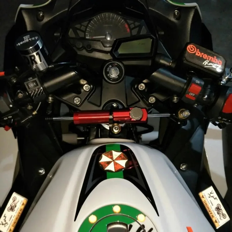 Honda için CB900F Hornet CB919 - Steering Damper Stabilizer Kit Cnc incelemesi ve fiyatı