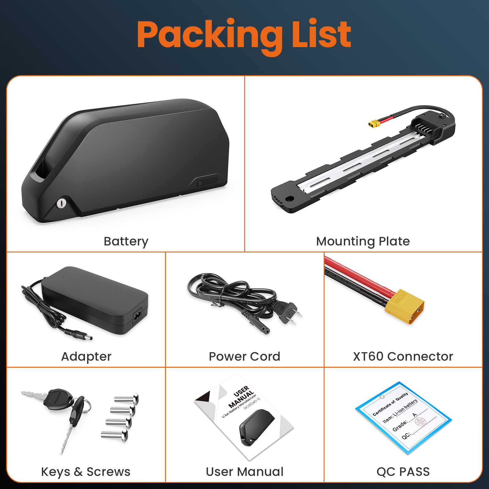 Polly Ebike Pil 48V 25AH 60V 2 - 60V 30Ah 21700 Battery Pack incelemesi ve fiyatı