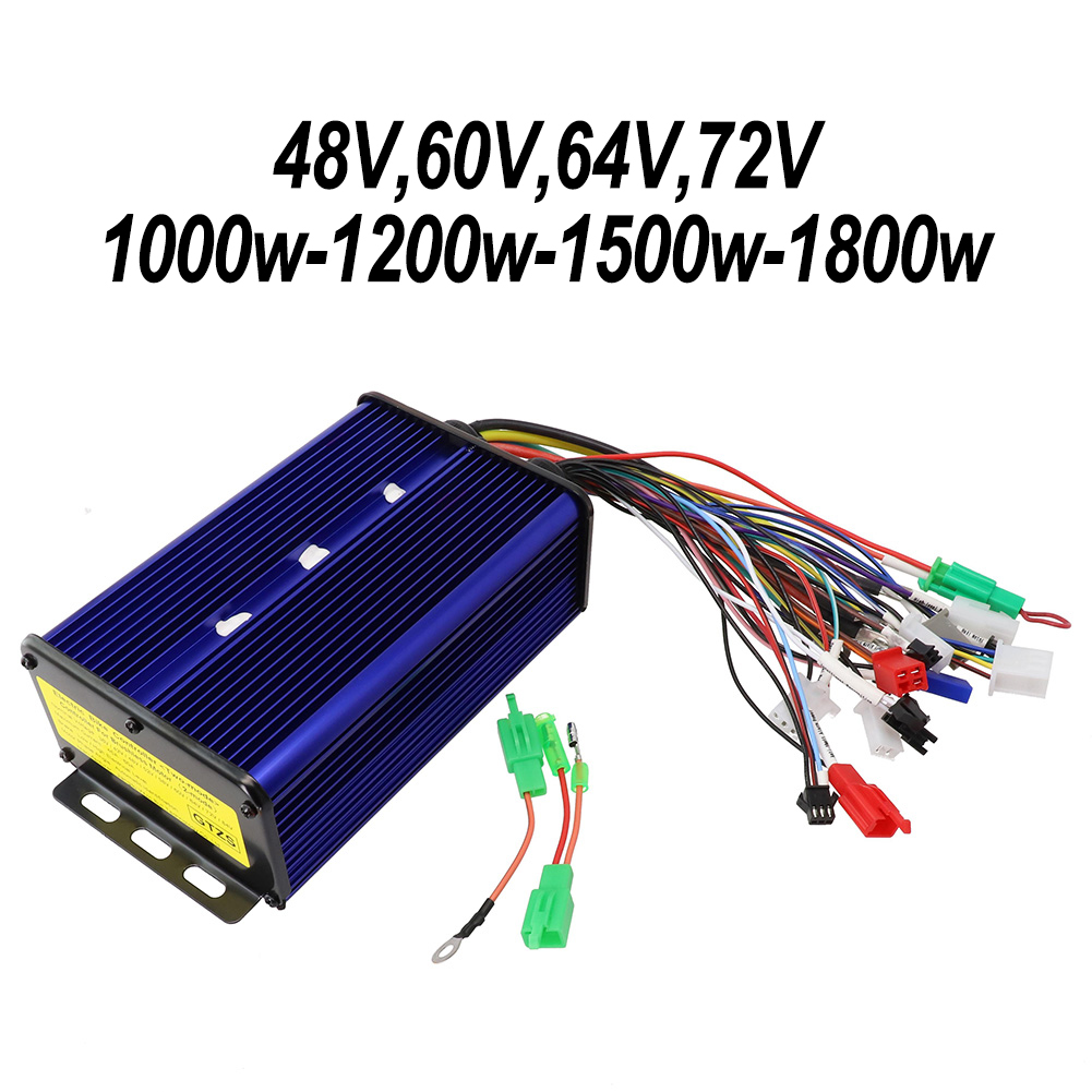 36V 48V 60V 72V 1800W fırçasız - 72V 45A Dual Controller incelemesi ve fiyatı
