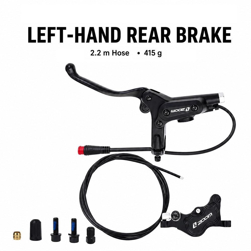 ZOOM HB-890E 4 Pistonlu Hidrol - Zoom Hydraulic Brake 4 Piston E-Scooter incelemesi ve fiyatı