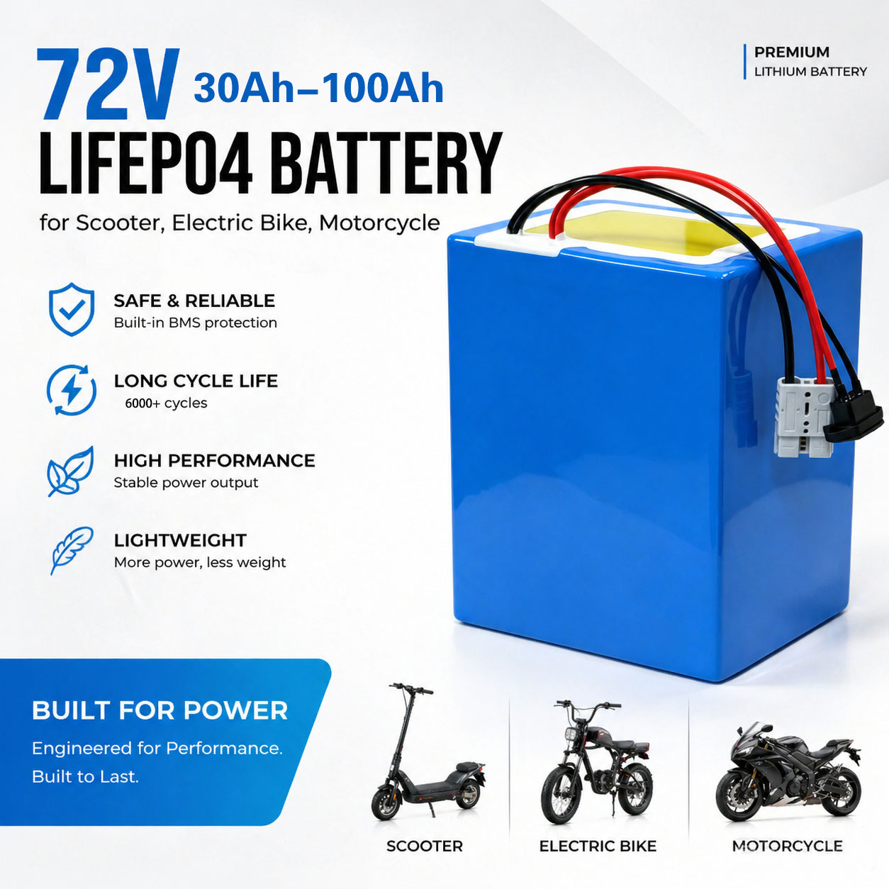 Lityum LiFePO4 72V 50Ah 60Ah 4 - 72V 30Ah Lifepo4 Battery Pack incelemesi ve fiyatı