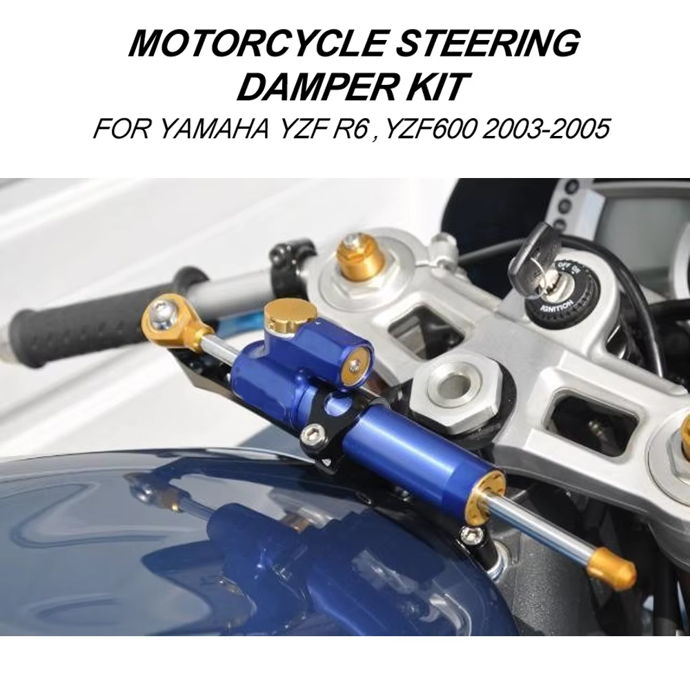 YAMAHA YZF600 R6 2003-2005 içi - Steering Damper Stabilizer Kit Cnc incelemesi ve fiyatı