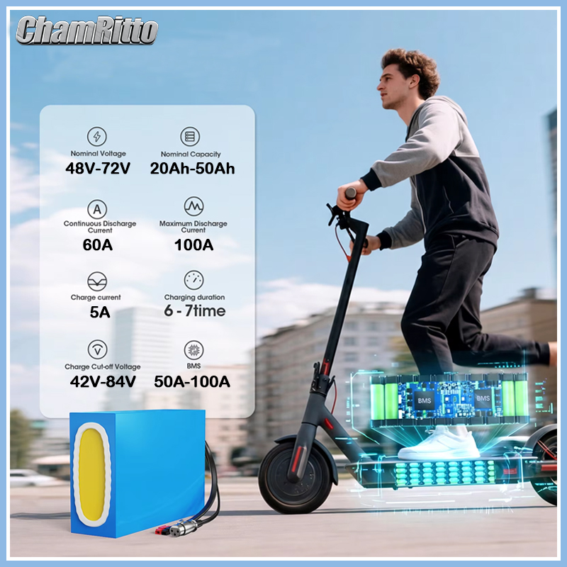 48V 20ah 30ah 40ah 50ah 21700  - 60V 30Ah 21700 Battery Pack incelemesi ve fiyatı